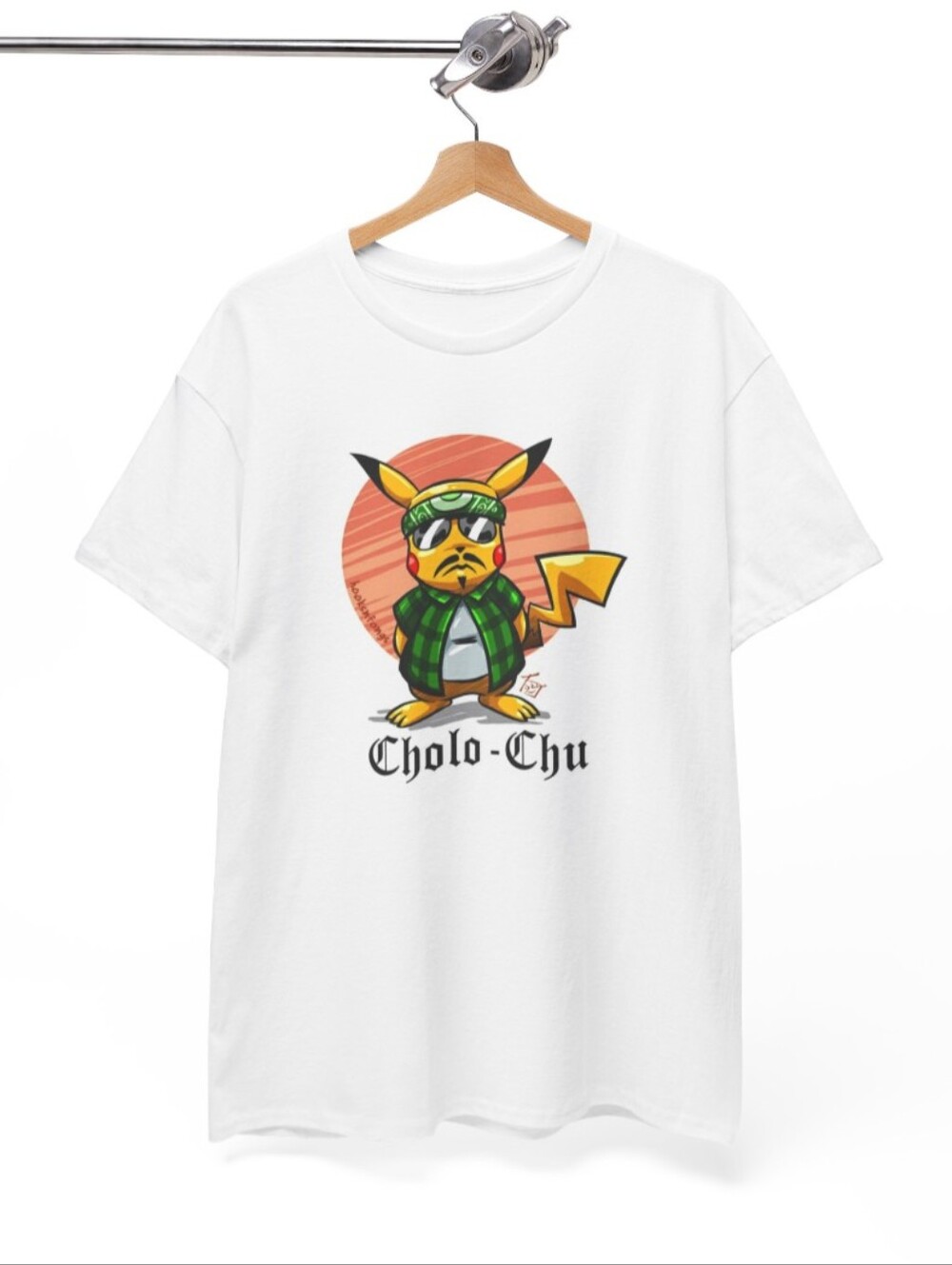 Cholo x Pikachu Graphic Tee
